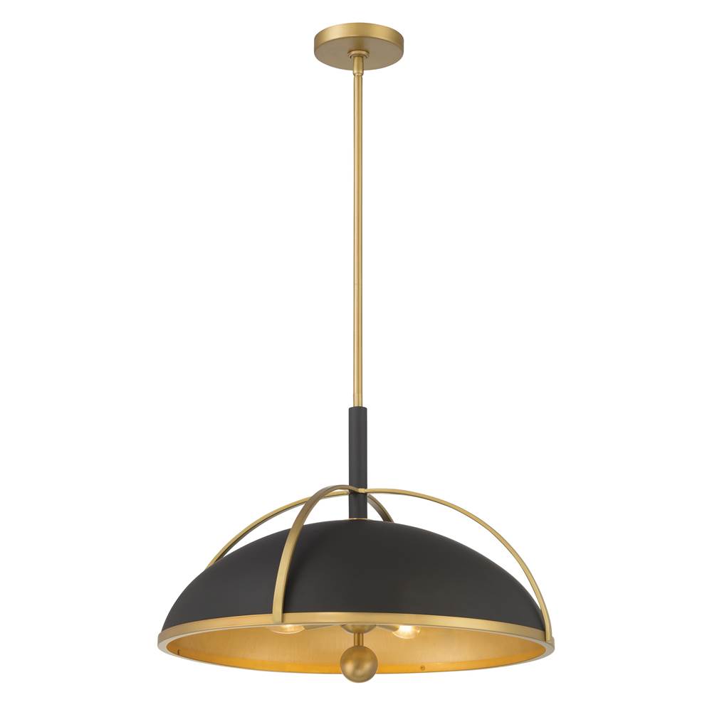Minka-Lavery 18314-880 Dark Matte Black Yorkshire 20.75'' 4-light Pendant Image 1