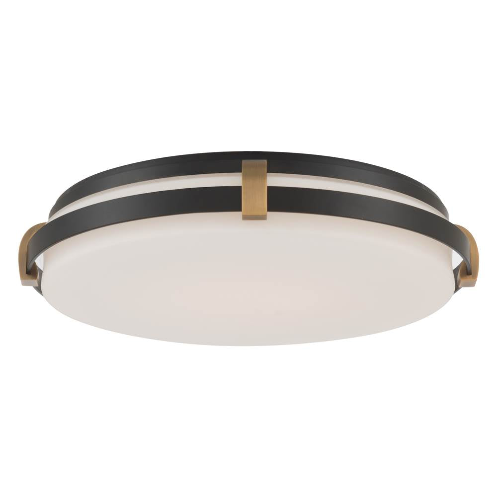 Minka-Lavery 18635-798-L Dark Matte Black Arclume 14.75'' 5cct Led Flush Mount Image 4