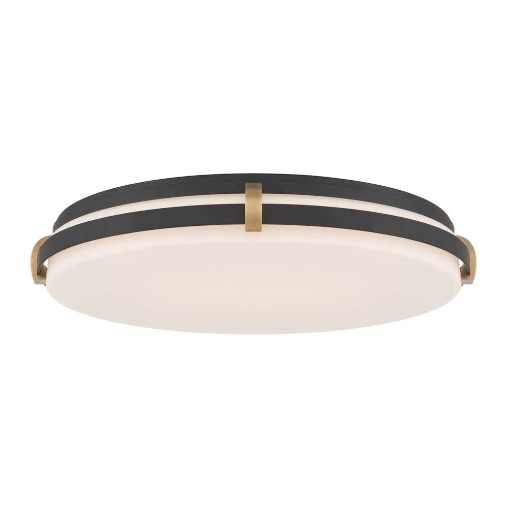 Minka-Lavery 18636-798-L Dark Matte Black Arclume 18.75'' 5cct Led Flush Mount Image 5