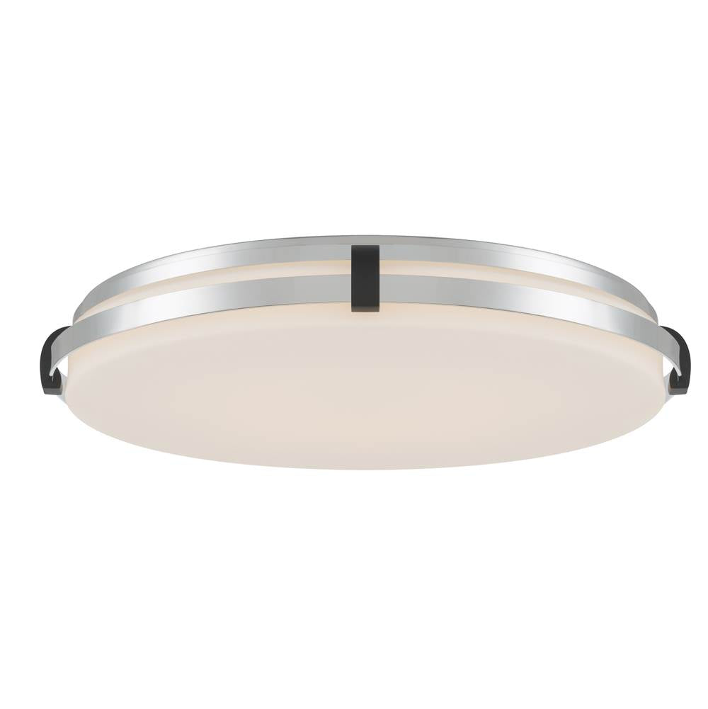 Minka-Lavery 18636-887-L Chrome Arclume 18.75'' 5cct Led Flush Mount Image 5