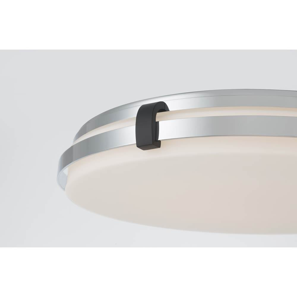 Minka-Lavery 18636-887-L Chrome Arclume 18.75'' 5cct Led Flush Mount Image 4