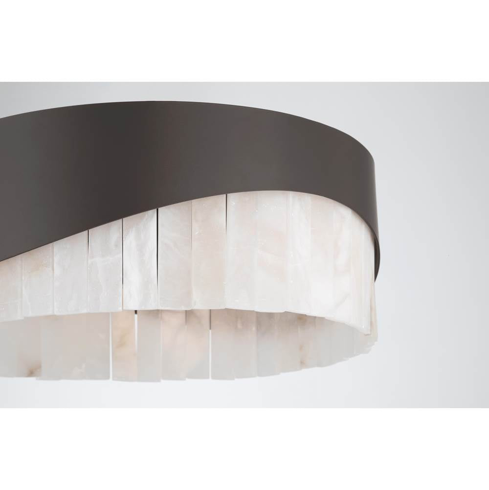 Minka-Lavery 18766-860 Dark Bronze Sway 16'' 3-light Flush Mount Image 5