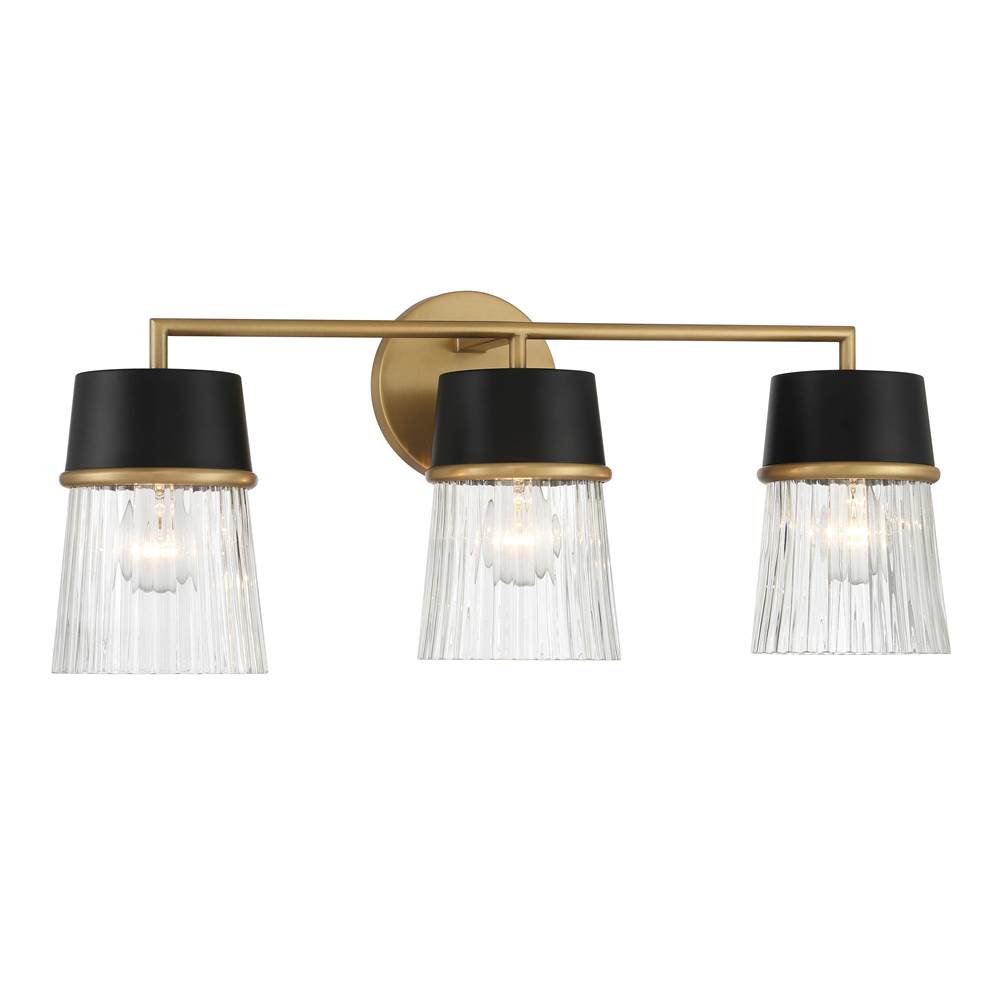 Minka-Lavery 1903-876 Legacy Brass Stamford 24'' 3-light Vanity Image 4