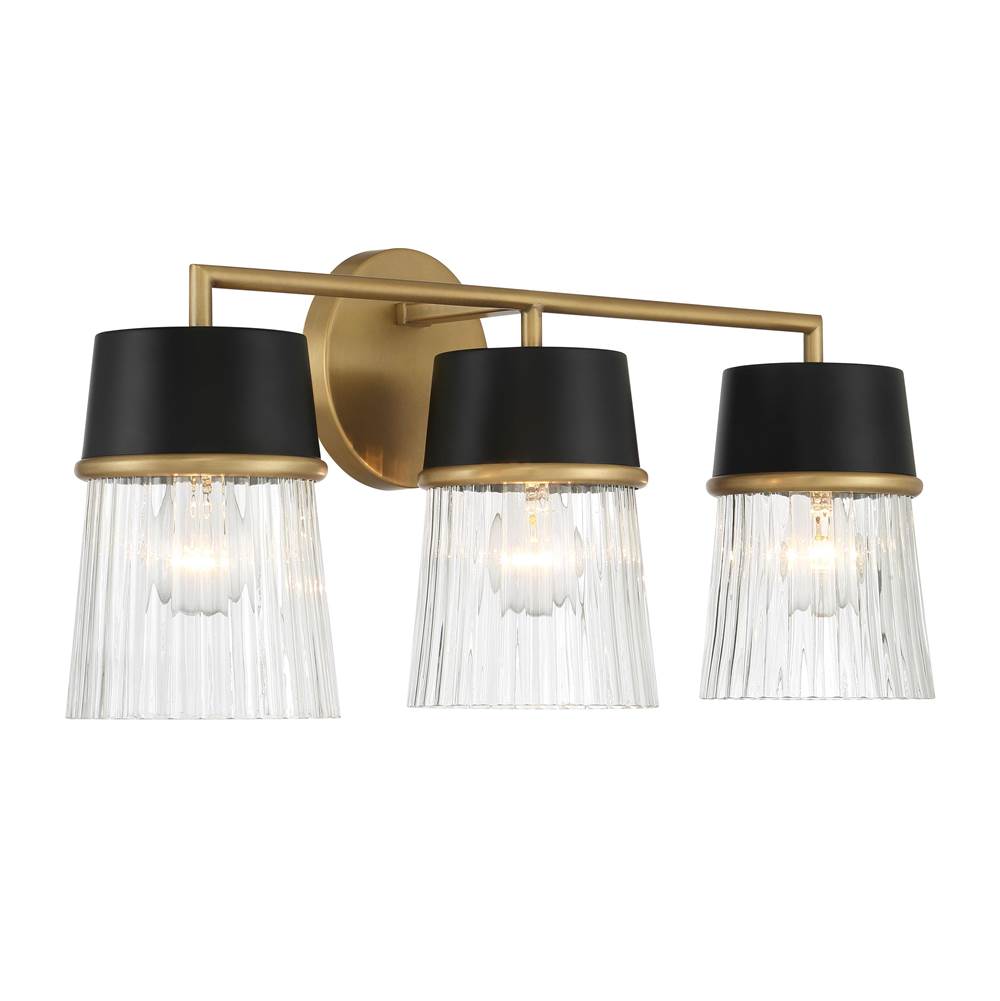 Minka-Lavery 1903-876 Legacy Brass Stamford 24'' 3-light Vanity Image 3