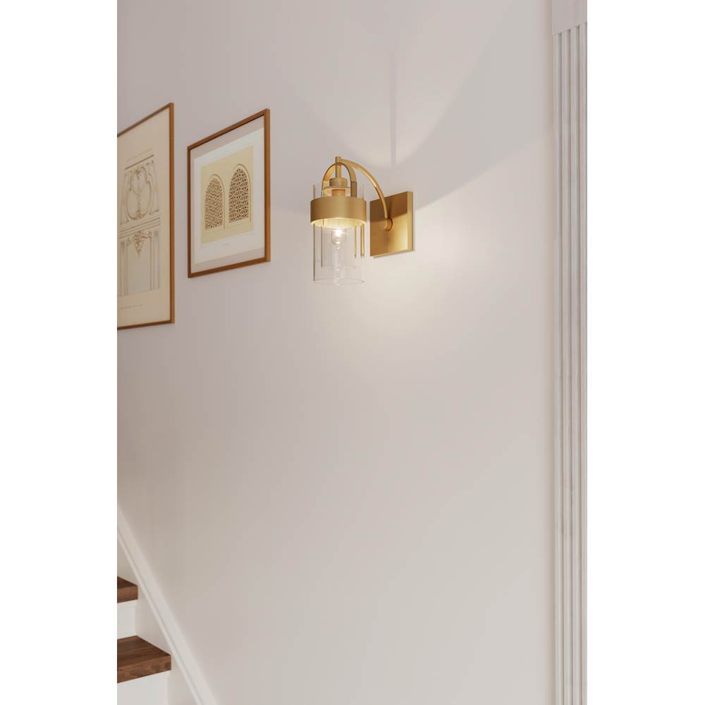 Minka-Lavery 1911-732 Legacy Brass Ravik 10.5'' High 1-light Bath Sconce Image 3