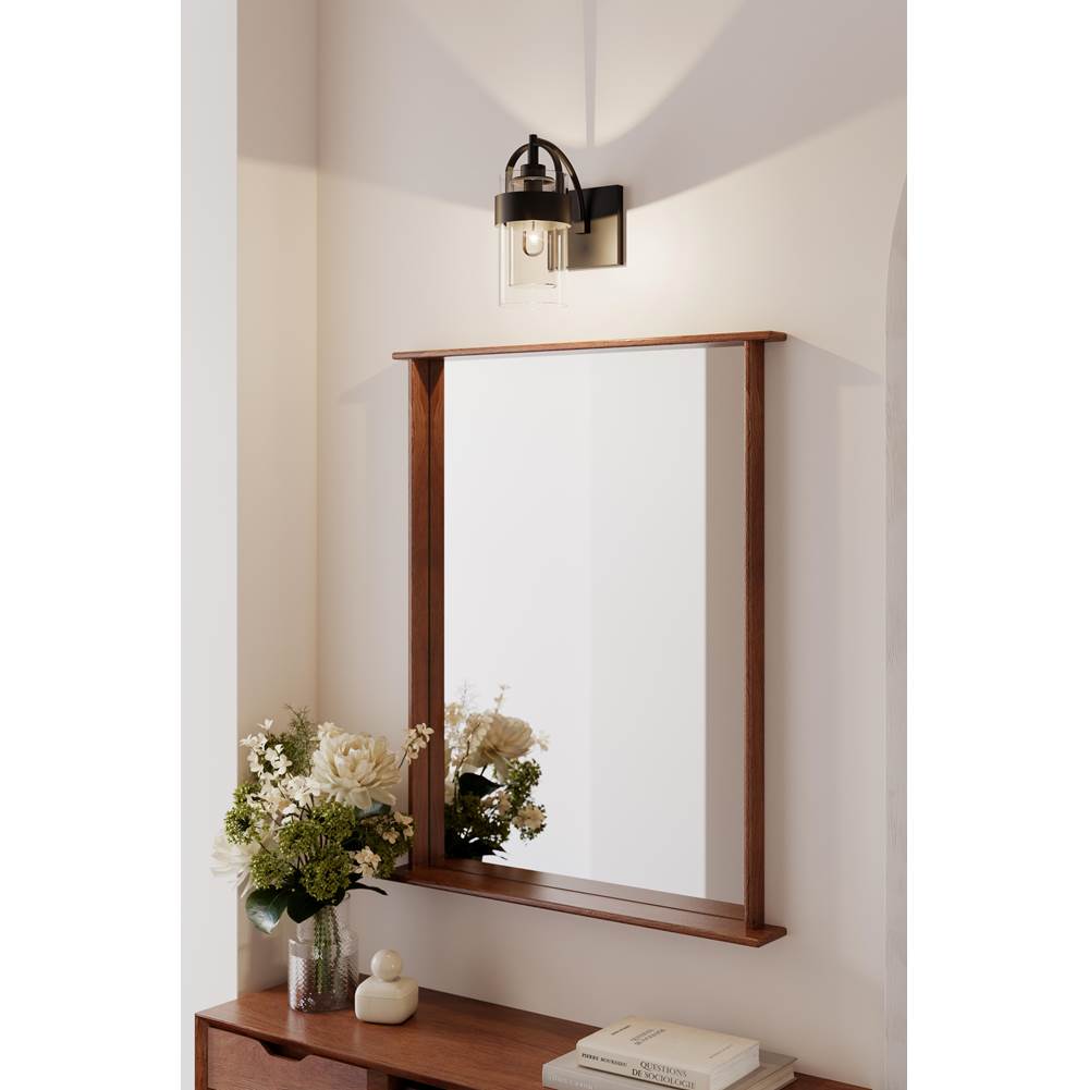 Minka-Lavery 1911-899 Dark Matte Black Ravik 10.5'' High 1-light Bath Sconce Image 3