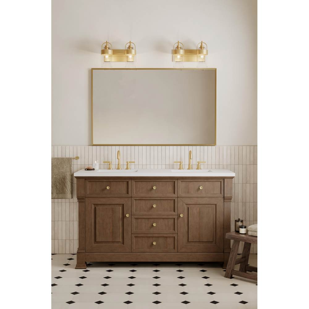 Minka-Lavery 1912-732 Legacy Brass Ravik 14.25'' 2-light Vanity Image 4