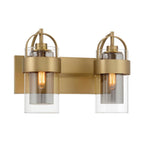 Minka-Lavery 1912-732 Legacy Brass Ravik 14.25'' 2-light Vanity Image 1