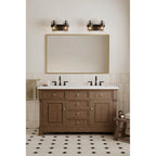 Minka-Lavery 1912-899 Dark Matte Black Ravik 14.25'' 2-light Vanity Image 4
