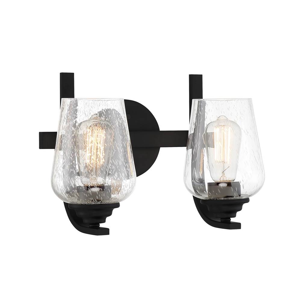 Minka-Lavery Shyloh 2 Light, Bath Fixture In Metal
