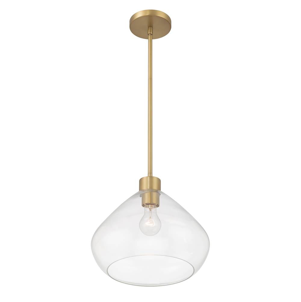 Minka-Lavery 19414-732 Legacy Brass Elaris 12.5'' 1-light Pendant Image 6