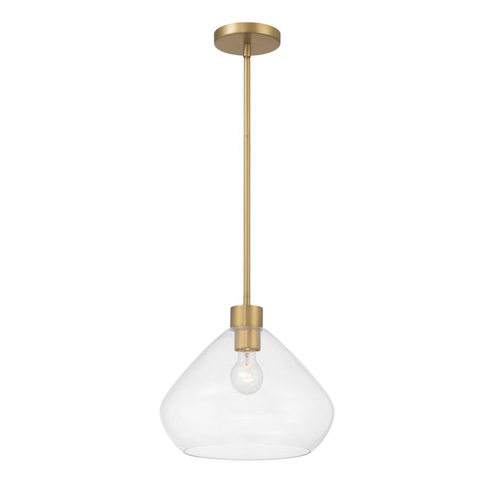 Minka-Lavery 19414-732 Legacy Brass Elaris 12.5'' 1-light Pendant Image 1