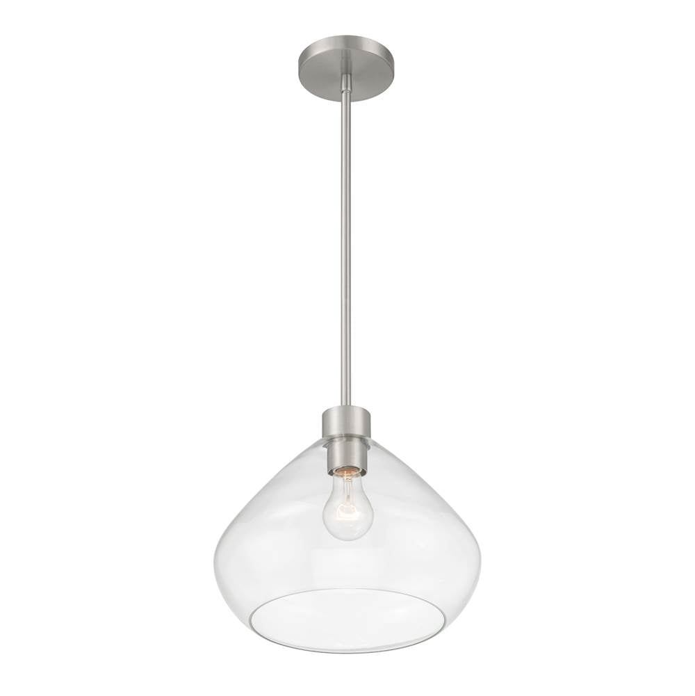 Minka-Lavery 19414-84 Brushed Nickel Elaris 12.5'' 1-light Pendant Image 7