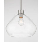 Minka-Lavery 19414-84 Brushed Nickel Elaris 12.5'' 1-light Pendant Image 5