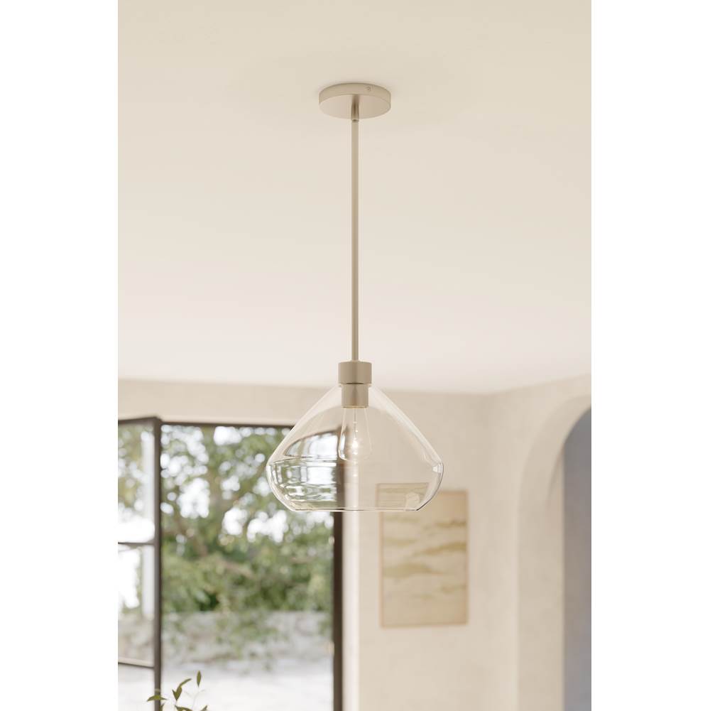 Minka-Lavery 19414-84 Brushed Nickel Elaris 12.5'' 1-light Pendant Image 4