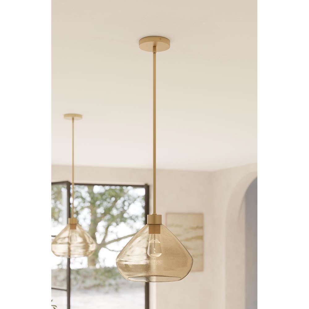 Minka-Lavery 19415-732 Legacy Brass Elaris 12.5'' 1-light Pendant Image 3