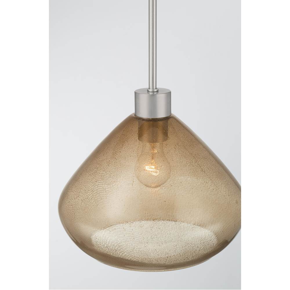 Minka-Lavery 19415-84 Brushed Nickel Elaris 12.5'' 1-light Pendant Image 6