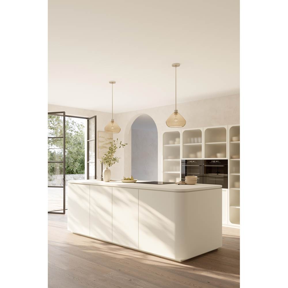 Minka-Lavery 19415-84 Brushed Nickel Elaris 12.5'' 1-light Pendant Image 4