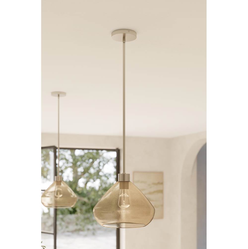Minka-Lavery 19415-84 Brushed Nickel Elaris 12.5'' 1-light Pendant Image 3