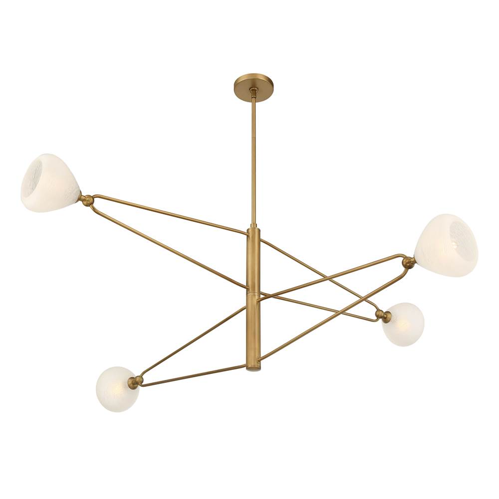 Minka-Lavery 195-732 Legacy Brass 4 Light Chandelier Image 3
