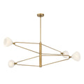 Minka-Lavery 195-732 Legacy Brass 4 Light Chandelier Image 1