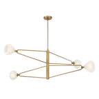 Minka-Lavery 195-732 Legacy Brass 4 Light Chandelier Image 1