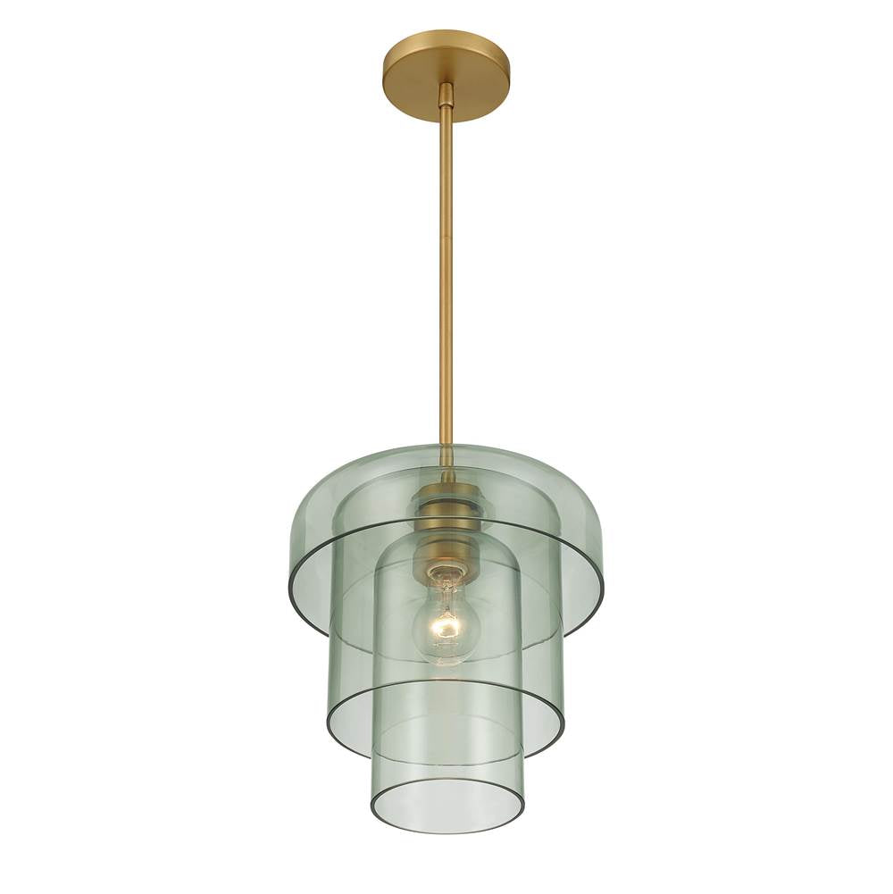 Minka-Lavery 19615-732 Legacy Brass Velique 11'' 1-light Pendant Image 7