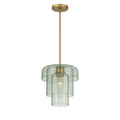 Minka-Lavery 19615-732 Legacy Brass Velique 11'' 1-light Pendant Image 1