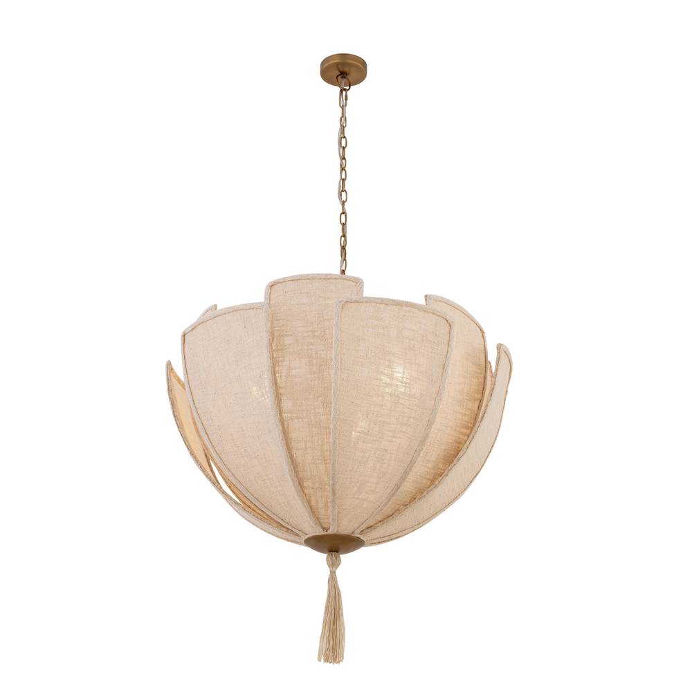 Minka-Lavery 19875-732 Legacy Brass Celestine 30'' 3-light Pendant Image 7