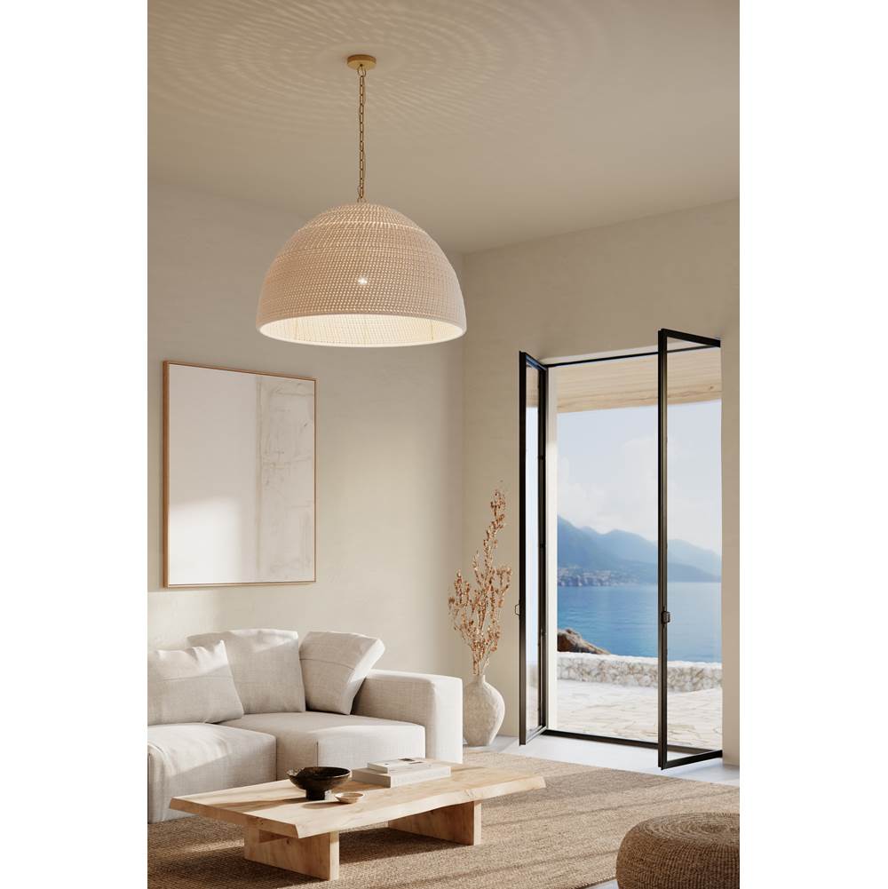 Minka-Lavery 19895-732 Legacy Brass Fernwood 36'' 1-light Pendant Image 4