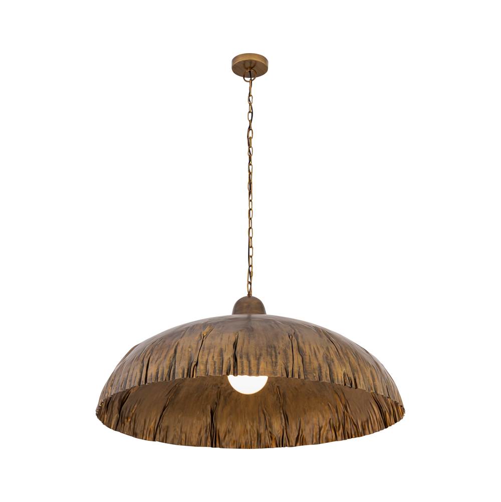 Minka-Lavery 19915-789 Antique Brass Zinnia 36'' 1-light Pendant Image 7