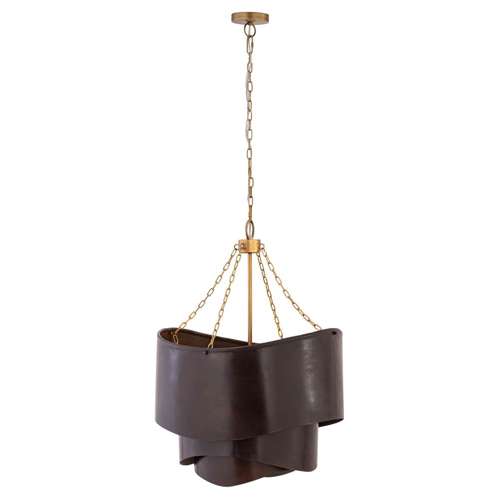 Minka-Lavery 19925-855 Legacy Brass Zyra 21.75'' 3-light Pendant Image 1