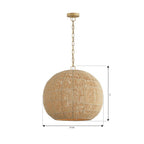 Minka-Lavery 19935-732 Legacy Brass Cavara 23'' 1-light Pendant Image 2