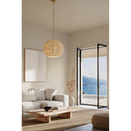 Minka-Lavery 19935-732 Legacy Brass Cavara 23'' 1-light Pendant Image 4