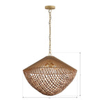 Minka-Lavery 19946-732 Legacy Brass Virella 26'' 3-light Pendant Image 2