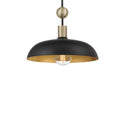Minka-Lavery Biloxi 1-light Coal And Antique Brass Pendant