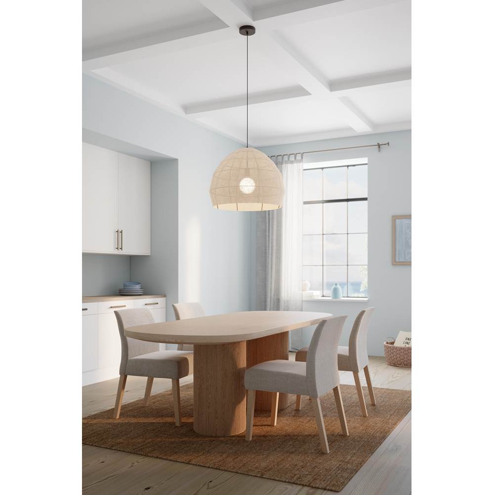 Minka-Lavery 19955-860 Dark Bronze Lunel 24'' 1-light Pendant Image 4