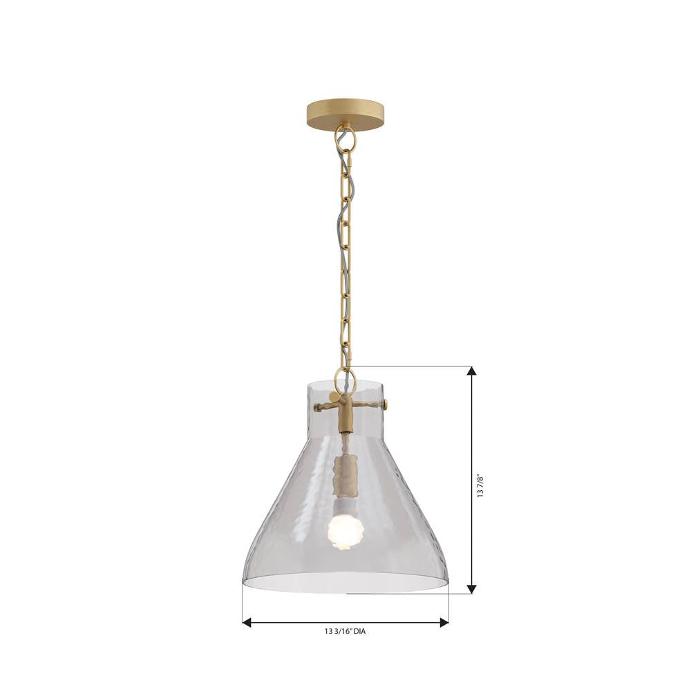 Minka-Lavery 19965-732 Legacy Brass Sevara 13.25'' 1-light Pendant Image 2