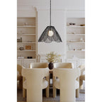 Minka-Lavery 19986-899 Dark Matte Black Sylari 30'' 1-light Pendant Image 4