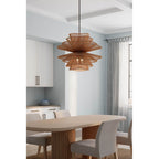 Minka-Lavery 19996-860 Dark Bronze Mireth 30'' 6-light Pendant Image 3