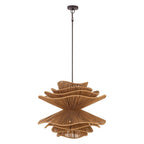 Minka-Lavery 19996-860 Dark Bronze Mireth 30'' 6-light Pendant Image 1