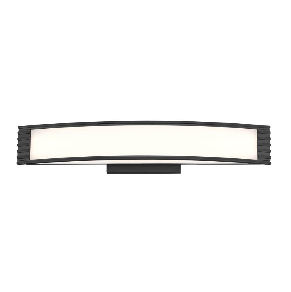 Minka-Lavery Vantage Coal Led Vanity With White Acrylic Shade