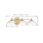Minka-Lavery 2033-732-L Legacy Brass Halwynd 25.25'' Led Vanity Image 2