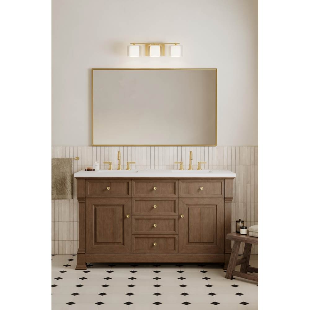 Minka-Lavery 2063-732 Legacy Brass Seville 22.75'' 3-light Vanity Image 3