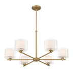 Minka-Lavery 2065-732 Legacy Brass Seville 32'' 6-light Chandelier Image 7