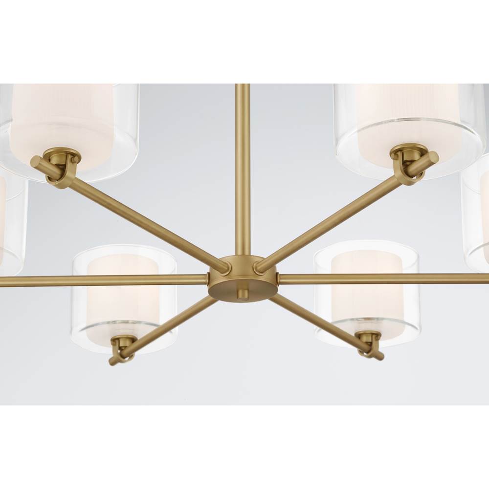 Minka-Lavery 2065-732 Legacy Brass Seville 32'' 6-light Chandelier Image 6