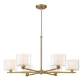 Minka-Lavery 2065-732 Legacy Brass Seville 32'' 6-light Chandelier Image 1