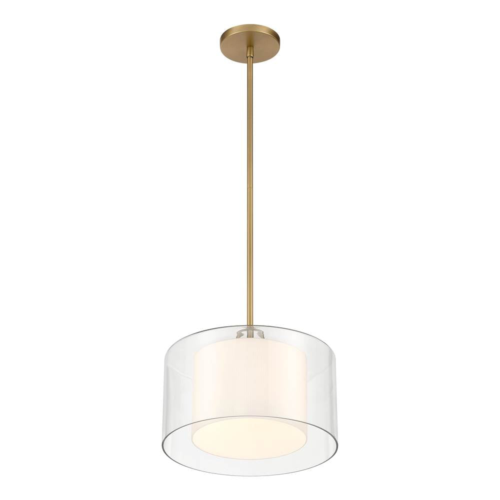 Minka-Lavery Seville 12.75'' 1-light Convertible Pendant/semi-flush Mount