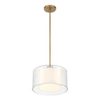 Minka-Lavery Seville 12.75'' 1-light Convertible Pendant/semi-flush Mount