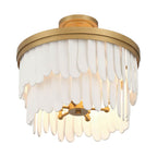 Minka-Lavery 2076-870 Painted Legacy Brass Briscade 18'' 6-light Semi Flush Image 2